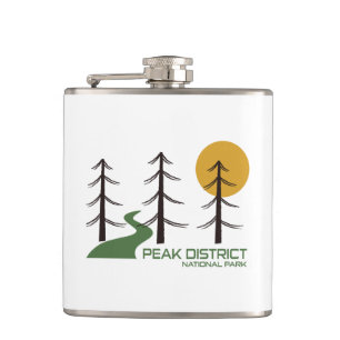 National Park Trail Peak District Flachmann