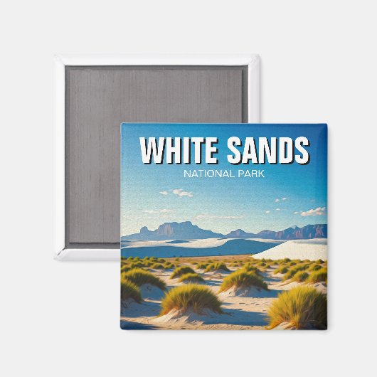 National Park Travel Magnet (Vorderseite/Rückseite)