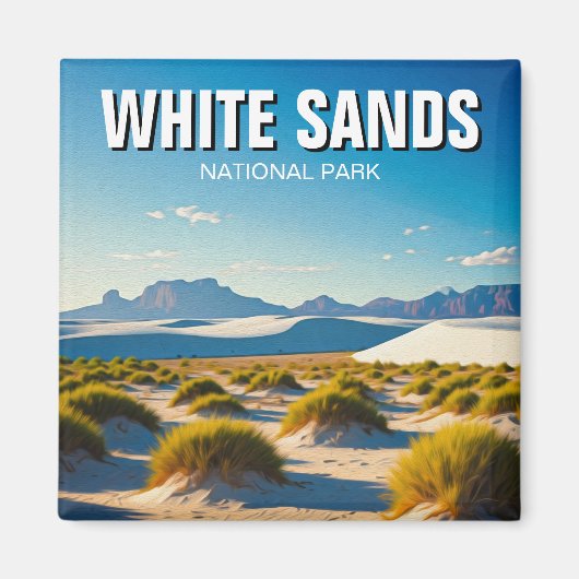 National Park Travel Magnet (Vorne)