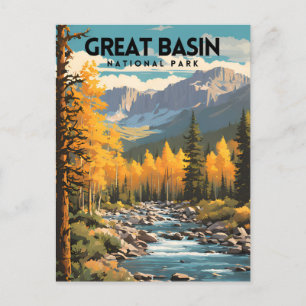 National Park Travel Postkarte