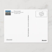 National Park White Sands New Mexico Postkarte (Rückseite)