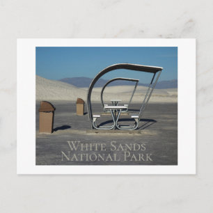National Park White Sands New Mexico Postkarte