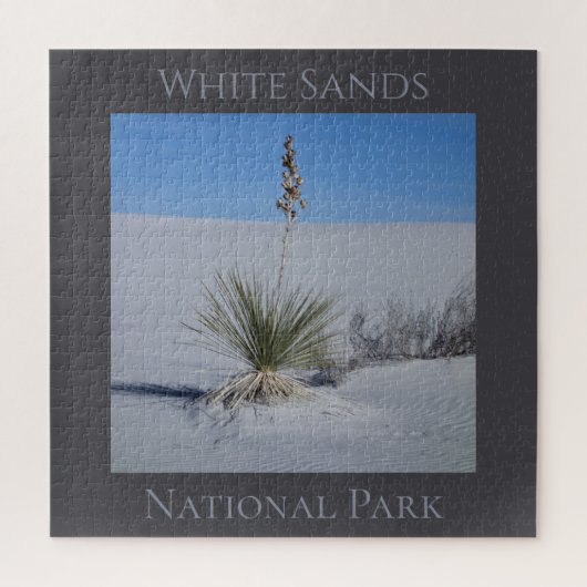 National Park White Sands New Mexico Puzzle (Vertikal)