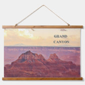 National Park Wood Topped Wall Tapestry Trio Wandteppich Mit Holzrahmen (Vorderseite)