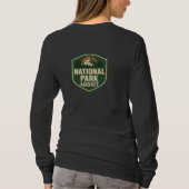 National Parks Addict Women's Premium T-Shirt (Rückseite)