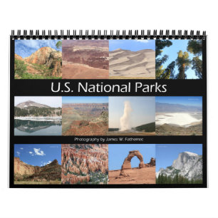 National Parks Wandkalender von J.W. Fatherree.
