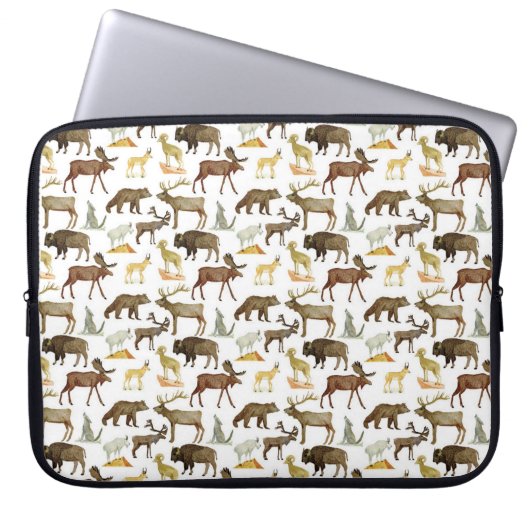 National Parks Wildlife 15" Notebook-Case Laptopschutzhülle (Vorderseite)
