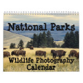 National Parks Wildlife Fotokalender Kalender (Titelbild)