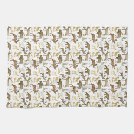 National Parks Wildlife Teetuch Geschirrtuch