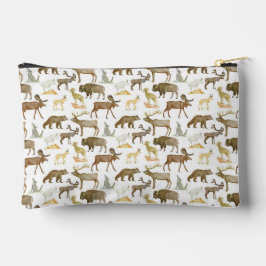 National Parks Wildlife Zipper Pouch Zubehörtasche