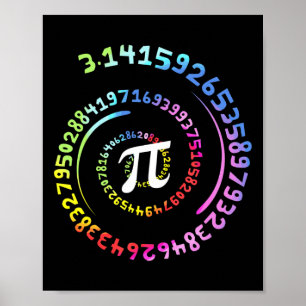 National Pi Day Shirt Match Teacher T Shirt Pi Sym Poster