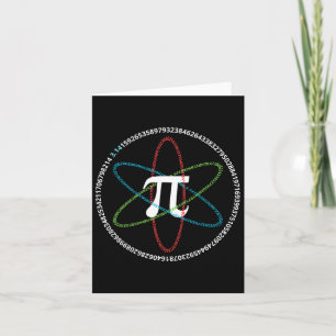 National Pi Day Shirt Mathematiker T Shirt Pi Atom Karte