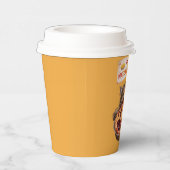 National Pie Day Cat Paper Cups Pappbecher (Rechts)