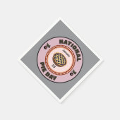 National Pie Day Cherry Pie Serviette (Ecke)