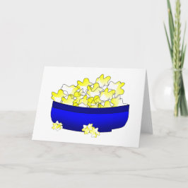 National Popcorn Popping Month Karte