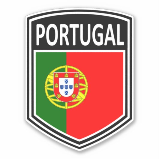 National - Portugal Aufkleber (Vorderseite)