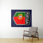 National - Portugal Wandteppich (Beispiel (Horizontal))
