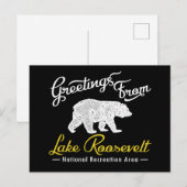 National Recreation Area Bear Postkarte (Vorne/Hinten)