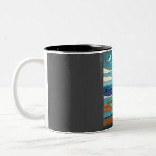 National Recreation Area Vintage Travel Zweifarbige Tasse