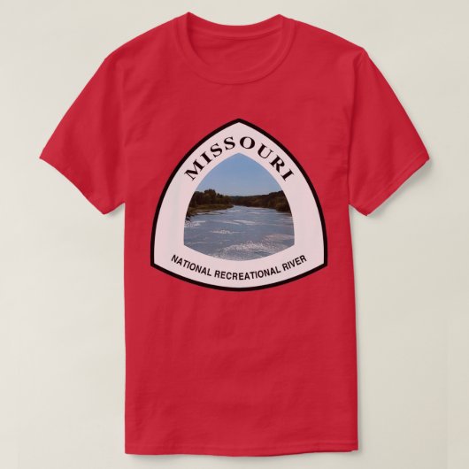National Recreation River Trail Marker T-Shirt (Design vorne)