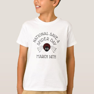 National Rett a Spider Day März 14. Shirt