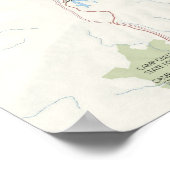 National River Gorge Poster (Ecke)