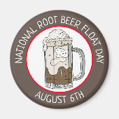 National Root Beat Float Day | August 6. Magnet (Vorne)
