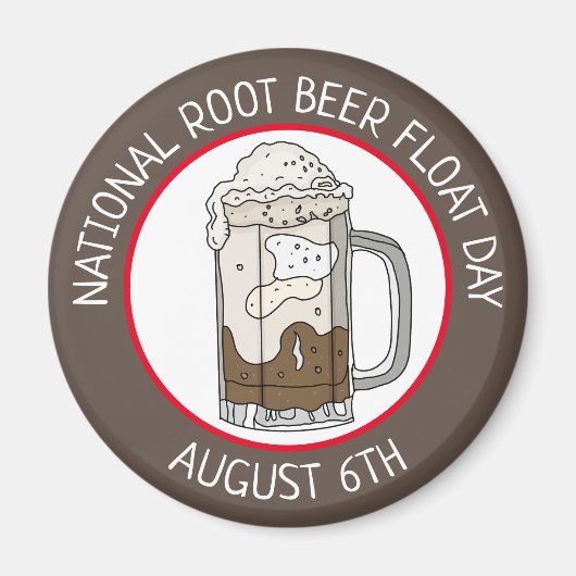 National Root Beat Float Day | August 6. Magnet (Vorne)