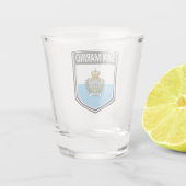 National - San Marino Schnapsglas (Rückseite)