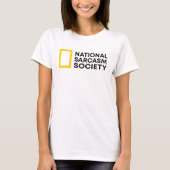 National Sarcasm Society - Funny T-Shirt (Vorderseite)