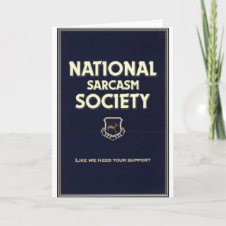 National-Sarcasm-Society Karte