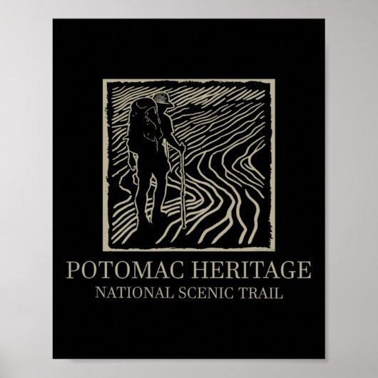 National Scenic Trail - Potomac Heritage Trail Wan Poster (Vorne)