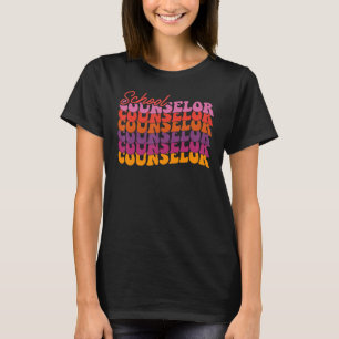 National School Counselor Week Beste Beratungsstel T-Shirt