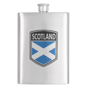 National - Schottland Flachmann