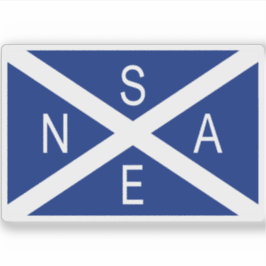 National Scottish Antarktic Expeditions Flag Aufkleber