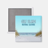National Seashore Mississippi Florida Magnet (Vorderseite/Rückseite)