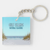National Seashore Mississippi Florida Schlüsselanhänger (Rückseite)