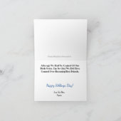 National Siblons Day Brothers Card Karte (Innenseite)