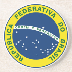 National Siegel Brasiliens Untersetzer