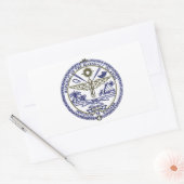 National Siegel der Marshallinseln Rechteckiger Aufkleber (Umschlag)