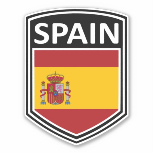 national - Spanien Aufkleber (Vorderseite)