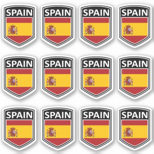 national - Spanien Aufkleber (Vorderseite)