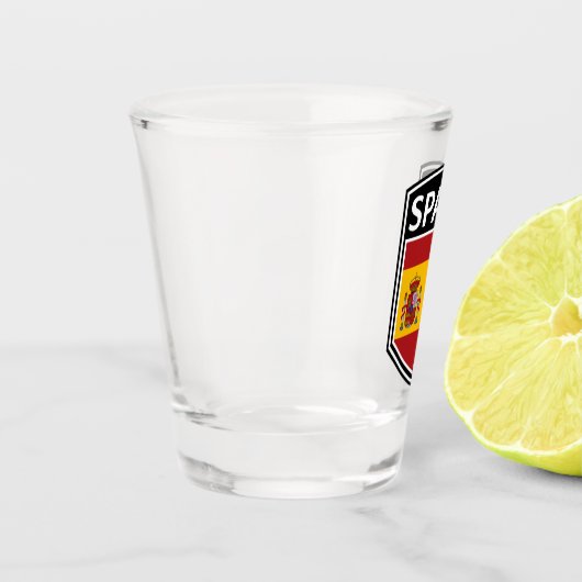 national - Spanien Schnapsglas (Links)