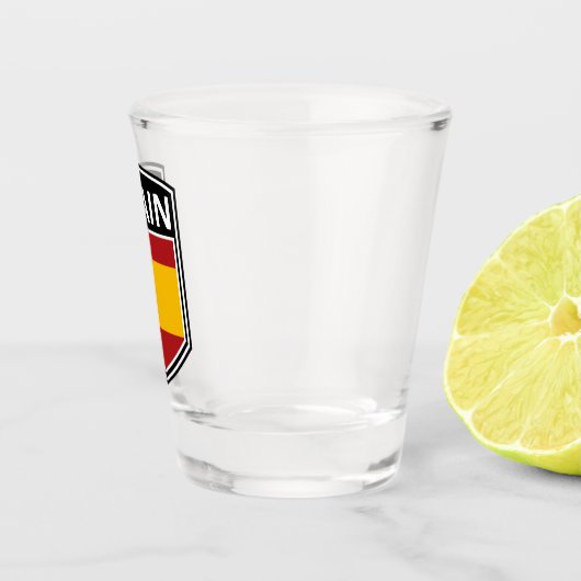national - Spanien Schnapsglas (Rechts)