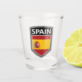 national - Spanien Schnapsglas (Vorderseite)