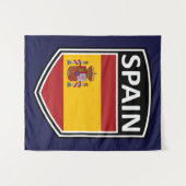 national - Spanien Wandteppich (Vorderseite (Horizontal))