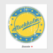 National - Stockholm Schweden | Schweden Sticker (Blatt)