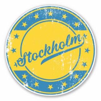 National - Stockholm Schweden | Schweden Sticker
