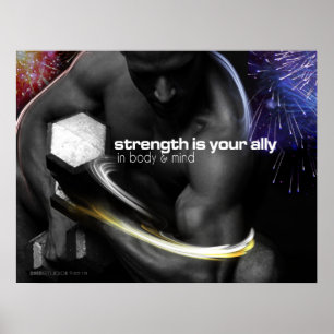 National Strength Print Poster