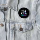 National Suicide Prevention Awareness Month Warrio Button (Beispiel)